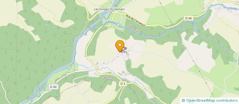 localisation de l'entreprise SCEA DU COTEAU à XERTIGNY