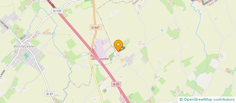 localisation de l'entreprise SCEA DU COUVENT à STEENVOORDE