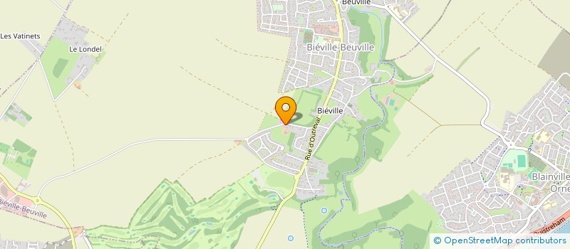 localisation de l'entreprise SCEA DU DAN  BIEVILLE-BEUVILLE