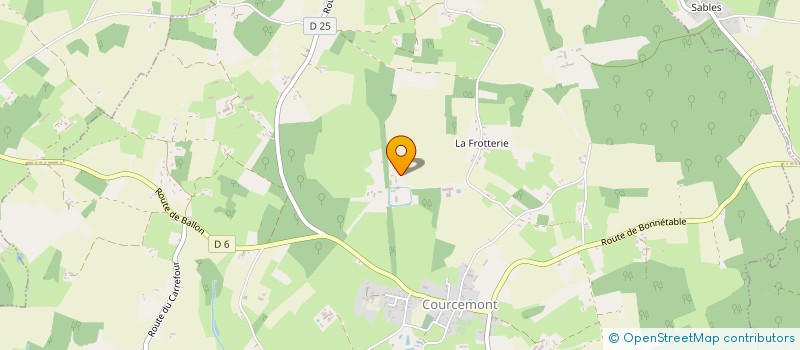 localisation de l'entreprise SCEA DU DOMAINE  COURCEMONT