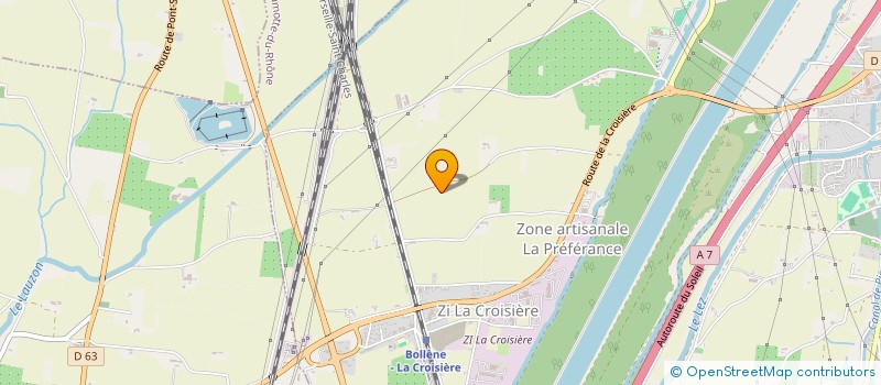 localisation de l'entreprise SCEA DU DOMAINE DE BAUZON  BOLLENE