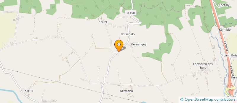 localisation de l'entreprise SCEA DU DOMAINE DE BOTSEGALO à GRANDCHAMP