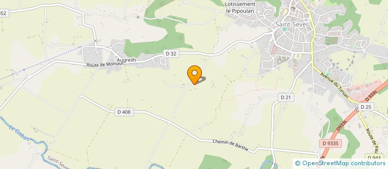 localisation de l'entreprise SCEA DU DOMAINE DE FLEURUS à SAINT-SEVER
