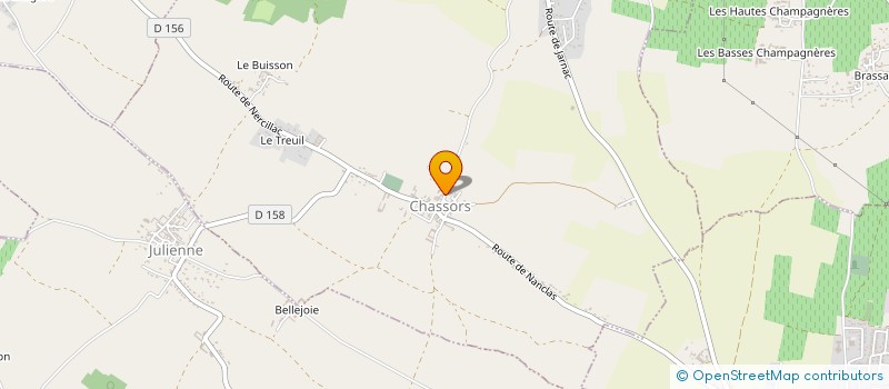 localisation de l'entreprise SCEA DU DOMAINE DE LA TOUR VERT à FOUSSIGNAC