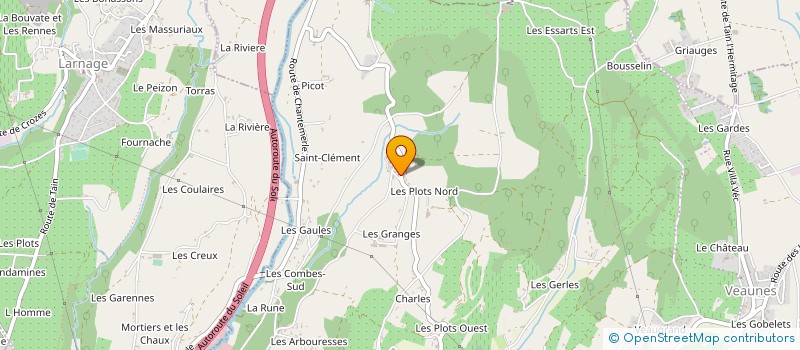 localisation de l'entreprise SCEA DU DOMAINE DE ST CLEMENT  MERCUROL-VEAUNES