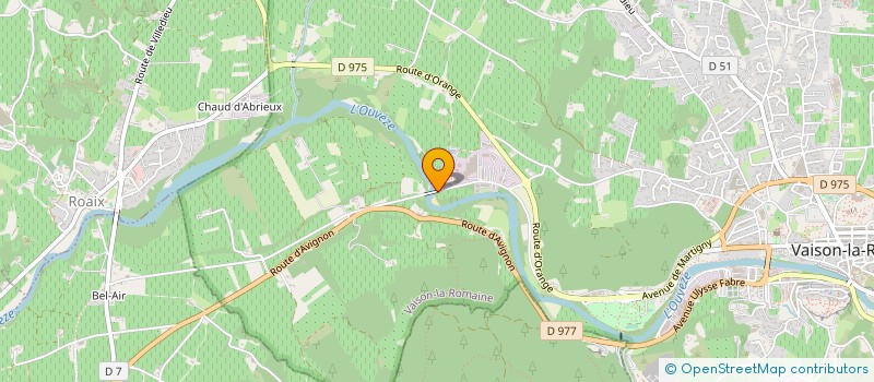 localisation de l'entreprise SCEA DU DOMAINE DE ST VERAN  VAISON-LA-ROMAINE