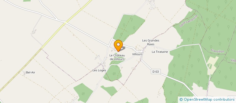 localisation de l'entreprise SCEA DU DOMAINE DE VILLOURS à ARGY