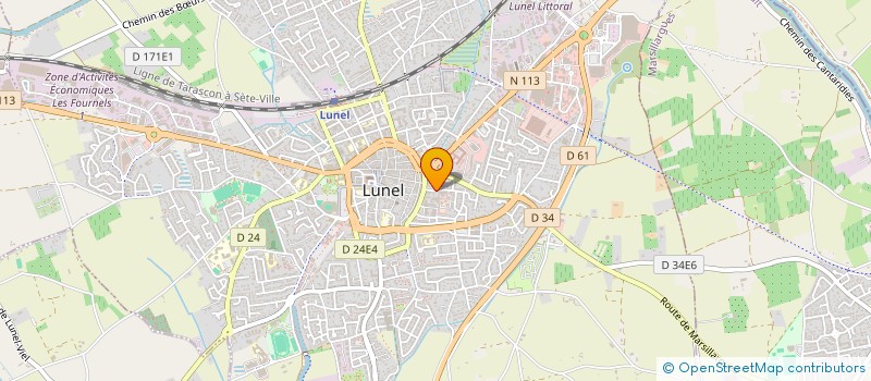 localisation de l'entreprise SCEA DU DOMAINE DES AIRES à LUNEL