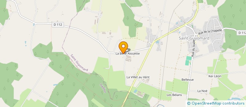 localisation de l'entreprise SCEA DU DOMAINE DES ALOUETTES à SAINT-GUYOMARD