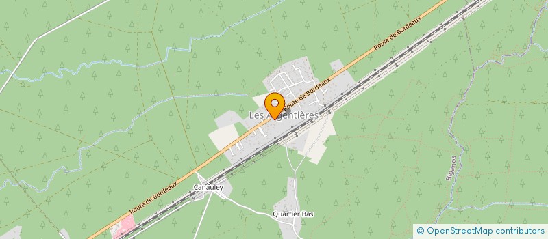 localisation de l'entreprise SCEA DU DOMAINE DES ARGENTIERS  BIGANOS