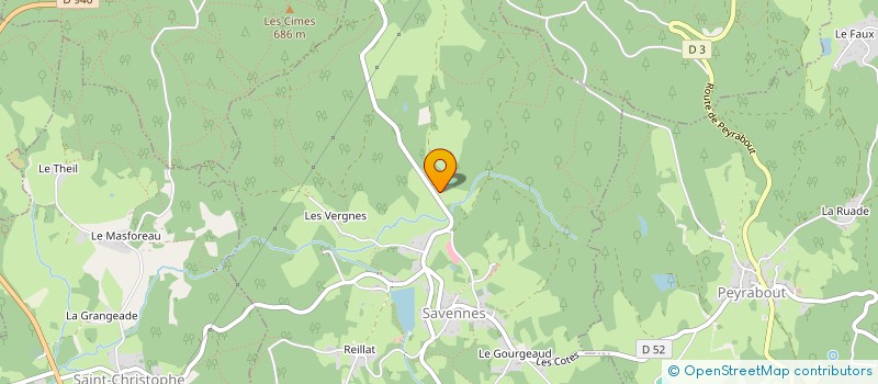 localisation de l'entreprise SCEA DU DOMAINE DU BOIS DU CHER à SAVENNES