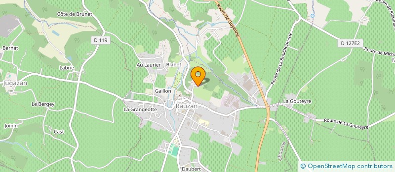 localisation de l'entreprise SCEA DU DOMAINE DU COURREGES  SAINT-VINCENT-DE-PERTIGNAS