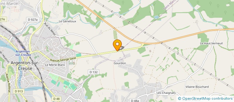 localisation de l'entreprise SCEA DU DOMAINE DU GOURDON à LE PECHEREAU