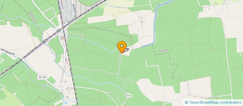 localisation de l'entreprise SCEA DU DOMAINE DU GRAND ESCALION  GENERAC