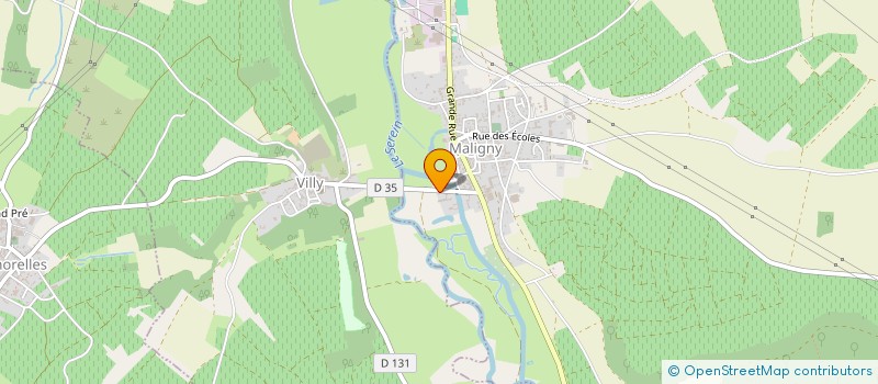 localisation de l'entreprise SCEA DU DOMAINE JOLLY ET FILS à MALIGNY
