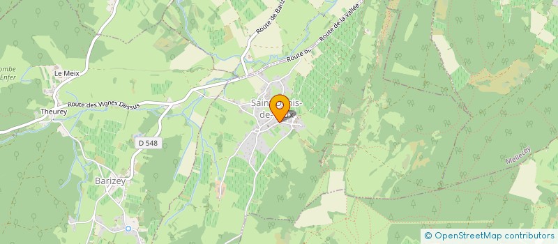 localisation de l'entreprise SCEA DU DOMAINE LEVERT BARAULT à MERCUREY