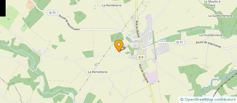 localisation de l'entreprise SCEA DU FEU DE JOIE  PRUNAY-CASSEREAU