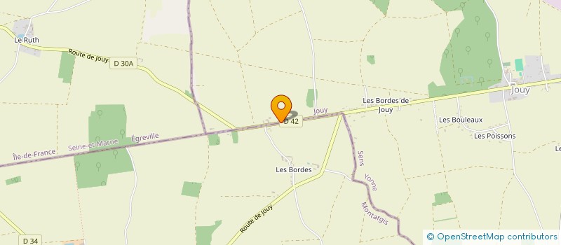localisation de l'entreprise SCEA DU FLOT MESNIL à JOUY