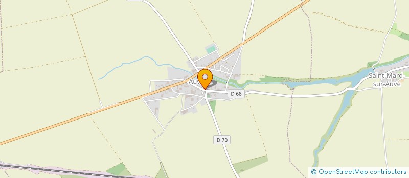 localisation de l'entreprise SCEA DU FOND DES MONTS à AUVE