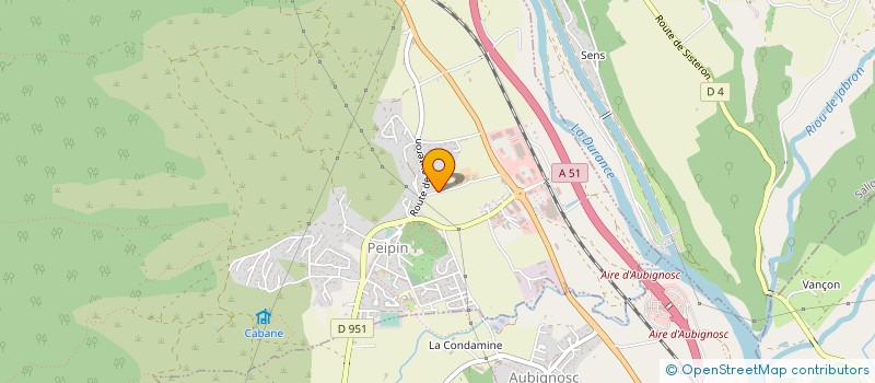 localisation de l'entreprise SCEA DU FOREST  PEIPIN