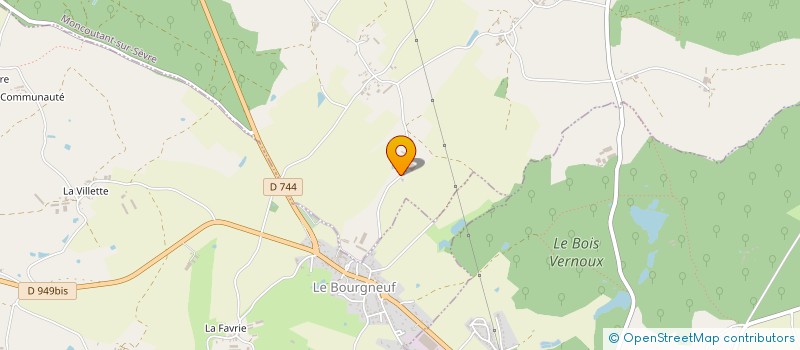 localisation de l'entreprise SCEA DU GALLI à MONCOUTANT-SUR-SEVRE