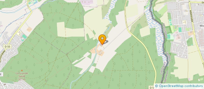 localisation de l'entreprise SCEA DU GLOCKENHOFF  CREUTZWALD