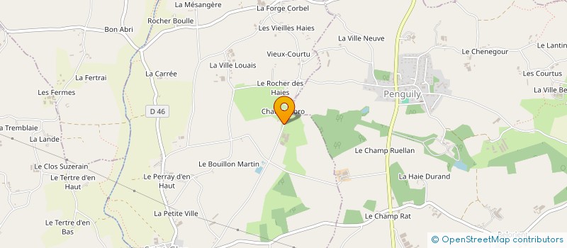 localisation de l'entreprise SCEA DU GOULAY à SAINT-GLEN
