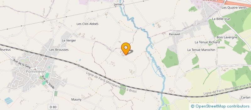 localisation de l'entreprise SCEA DU GRAND BIGNON à LAMBALLE-ARMOR