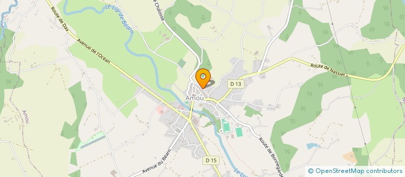 localisation de l'entreprise SCEA DU GRAND SUD  AMOU