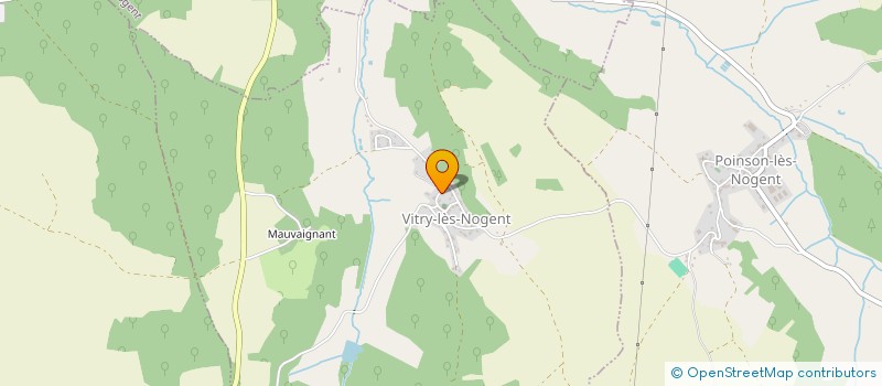 localisation de l'entreprise SCEA DU GUAY à POINSON-LES-NOGENT