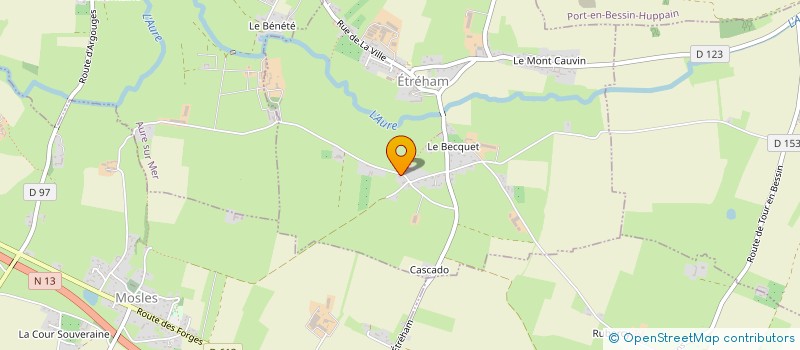 localisation de l'entreprise SCEA DU HARAS à VAUCELLES