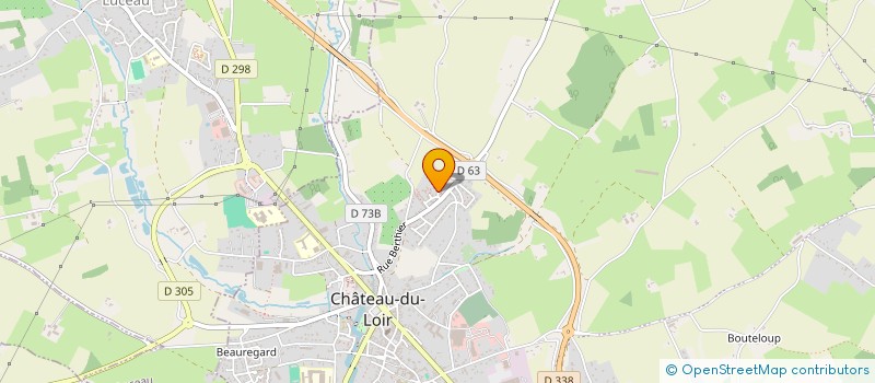 localisation de l'entreprise SCEA DU HARAS DE BERCE  BEAUMONT PIED DE BOEUF