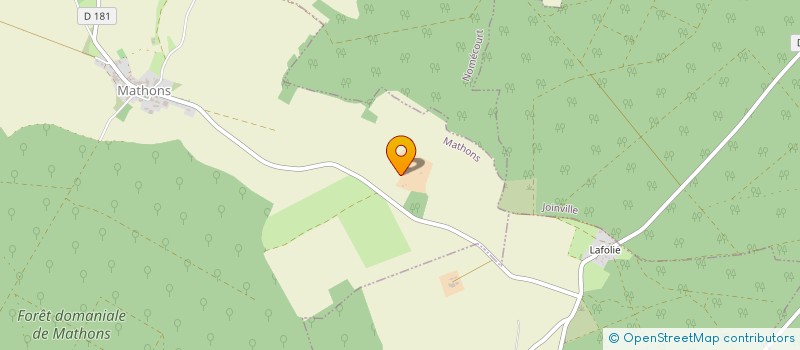 localisation de l'entreprise SCEA DU HAUT BOIS à MATHONS