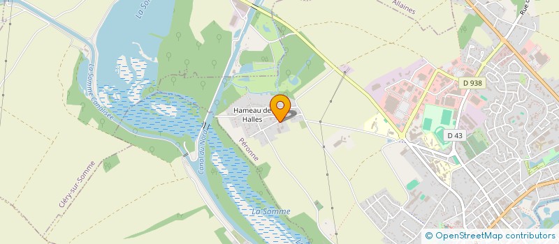 localisation de l'entreprise SCEA DU HAUT DES VIGNES à PERONNE