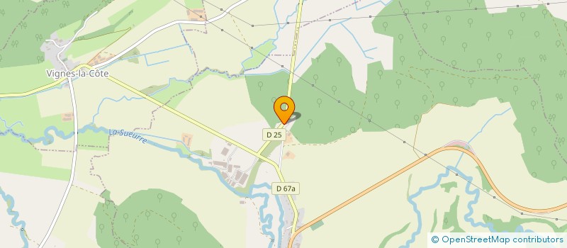 localisation de l'entreprise SCEA DU HAUT DU MOULIN à CHALVRAINES