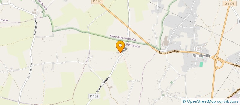 localisation de l'entreprise SCEA DU HELLEY à BEUZEVILLE
