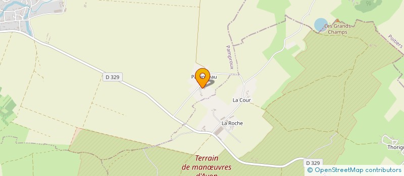 localisation de l'entreprise SCEA DU JAILLON à PAMPROUX