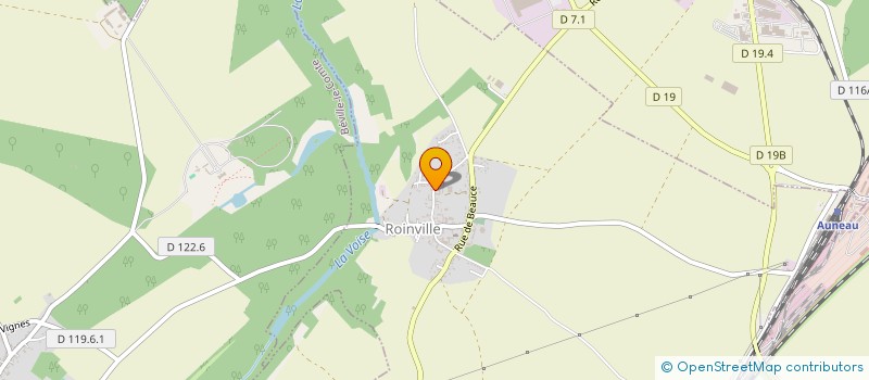 localisation de l'entreprise SCEA DU JOLIVET à ROINVILLE