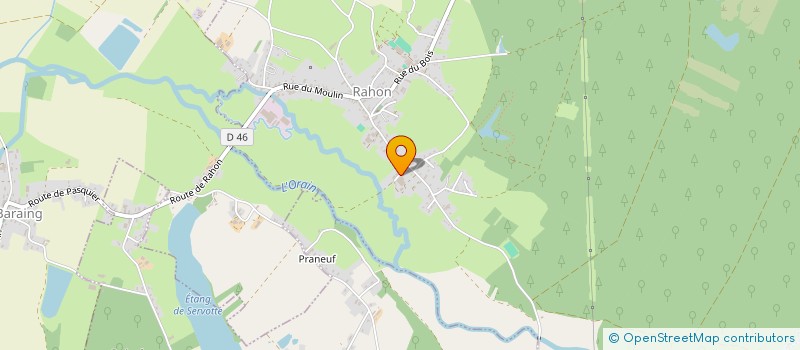 localisation de l'entreprise SCEA DU JONCHERET  RAHON