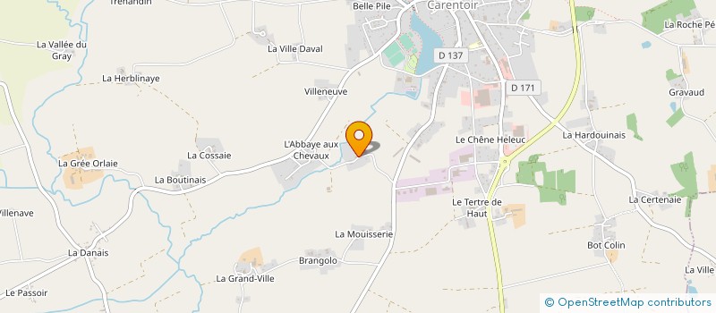 localisation de l'entreprise SCEA DU KILLIAN  CARENTOIR