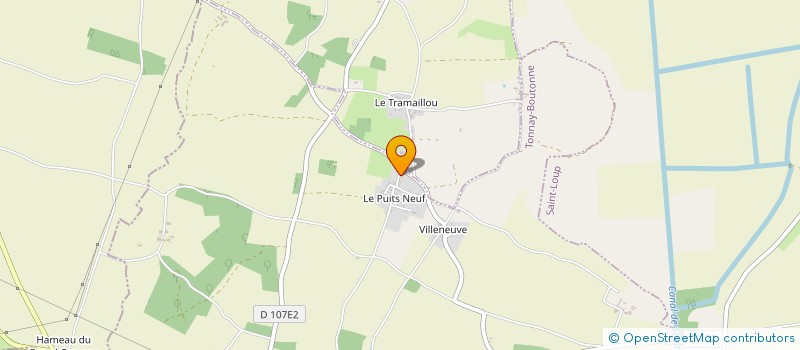 localisation de l'entreprise SCEA DU LAC  TONNAY-BOUTONNE