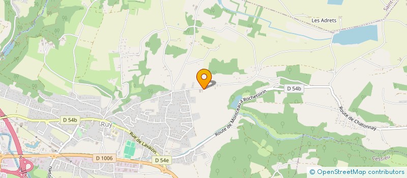 localisation de l'entreprise SCEA DU LAMBERT  RUY-MONTCEAU