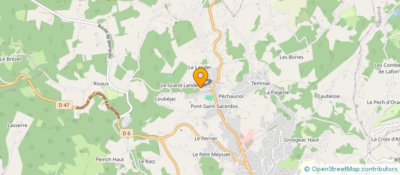 localisation de l'entreprise SCEA DU LANDER à SARLAT-LA-CANEDA
