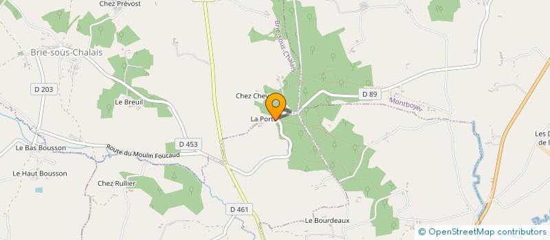 localisation de l'entreprise SCEA DU LAURIOU à SAINT-ROMAIN