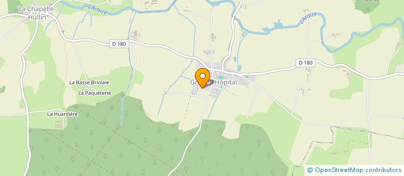 localisation de l'entreprise SCEA DU LOGIS  OMBREE D'ANJOU