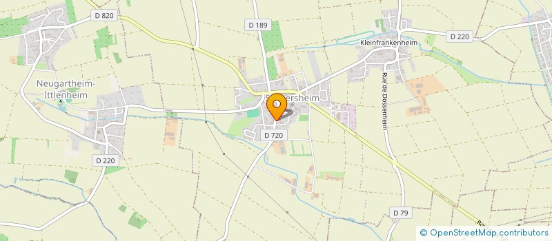 localisation de l'entreprise SCEA DU LYS  SCHNERSHEIM