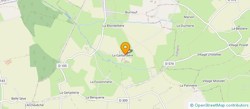localisation de l'entreprise SCEA DU MARAIS à SAINT-JEAN-DES-CHAMPS
