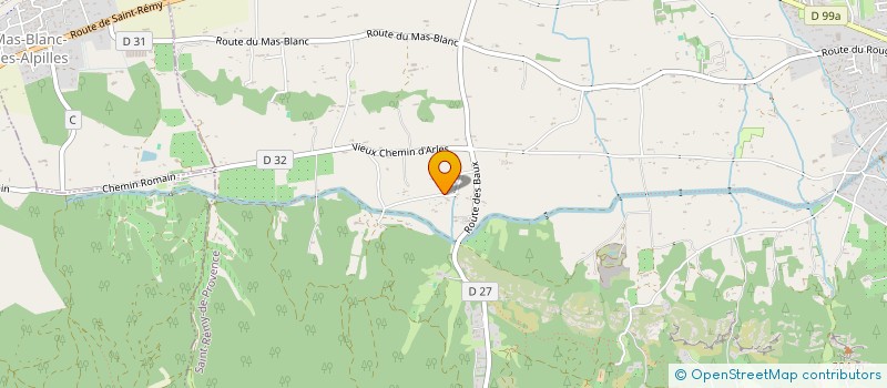 localisation de l'entreprise SCEA DU MAS DE PANIERES  ST REMY DE PROVENCE