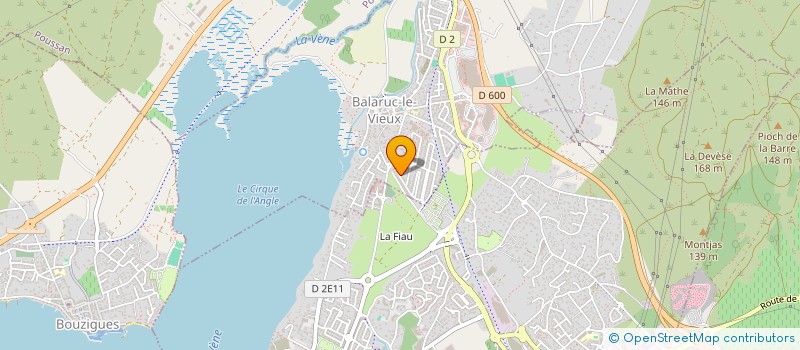 localisation de l'entreprise SCEA DU MAS ENRIC  BALARUC-LE-VIEUX