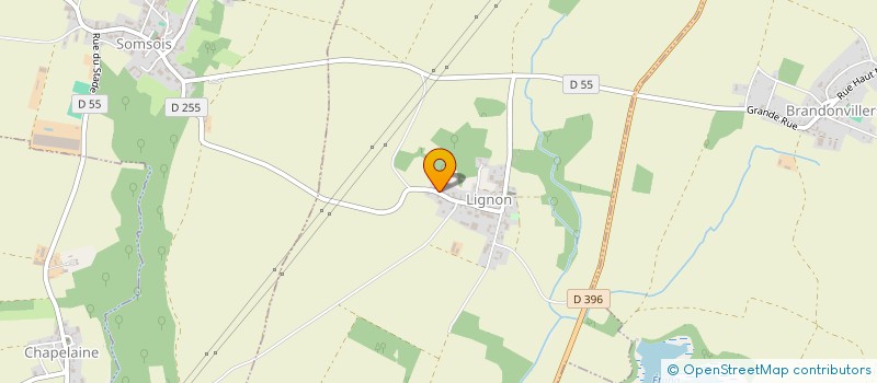 localisation de l'entreprise SCEA DU MELDANCON  LIGNON